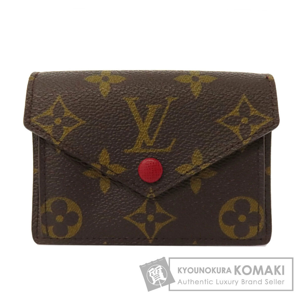 Louis Vuitton Portefeuille Marie Card Case Wallet Monogram Canvas